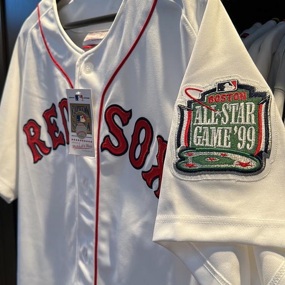 Pedro Martinez Boston Red Sox Mitchell & Ness 1999 MLB Home Authentic Jersey - Picture 2 of 6